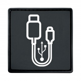 Патч-шеврон "Провода USB"