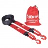 Еластична буксирувальна стропа ORPRO 12000 кг / 5 метрів (гак/гак)