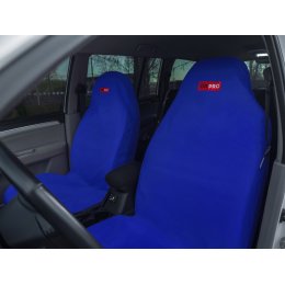 Комплект брудозахисних чохлів ORPRO на передні сидіння (Синій)